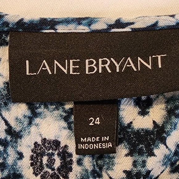 Lane Bryant Women Tunic Blouse, Size 24, Summer, Boho, Festival, Cotage Core - Picture 2 of 9